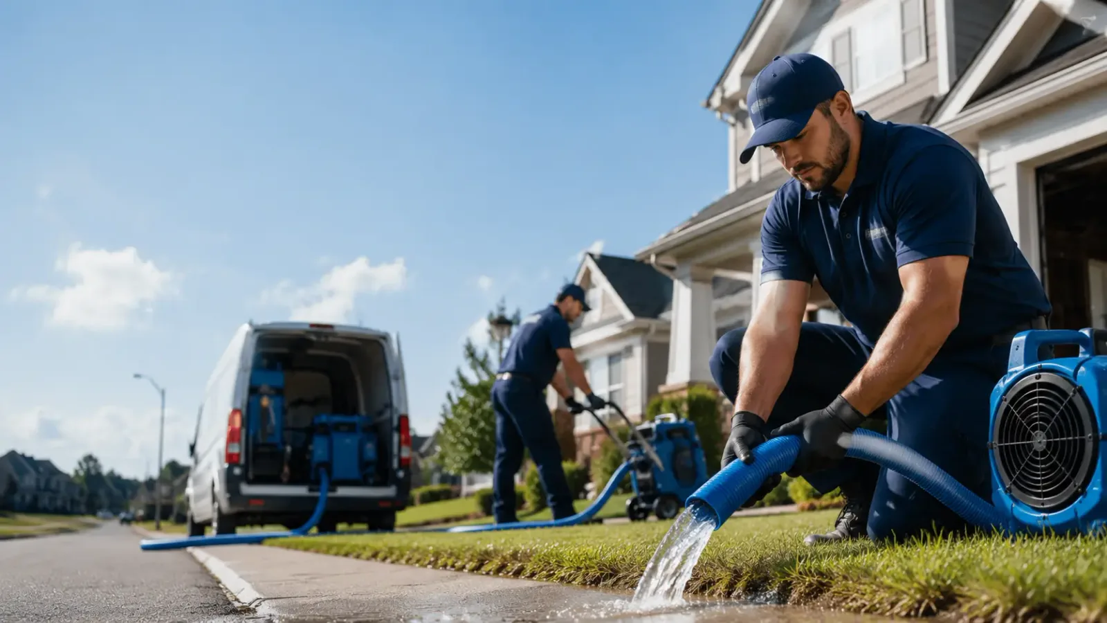 Flood Damage Restoration in Leesburg, IN